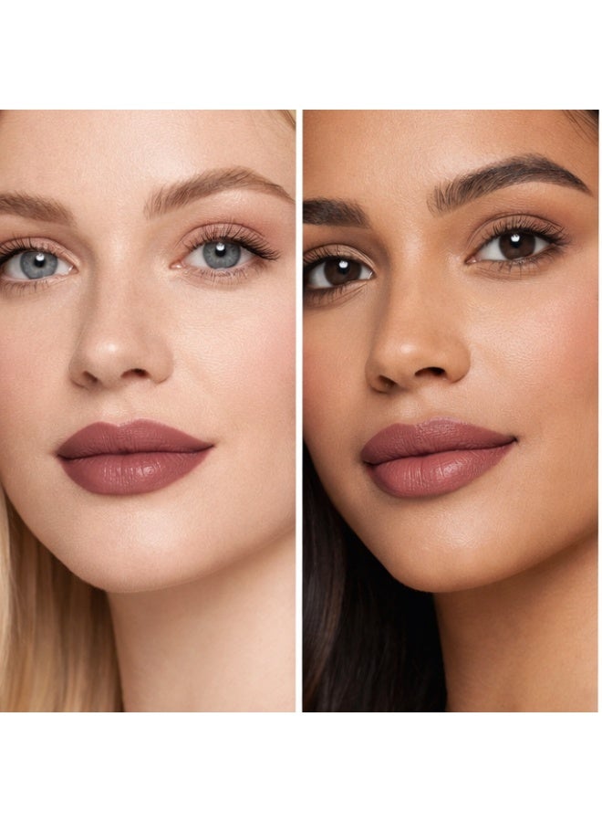فاتن إيطاليا Super Stay Lip Crayon 446 | 18-Hour Matte Finish | Non-Drying, Non-Sticky | Waterproof, Smudge-Proof, Budge-Proof | Sharpener Tip for Fresh Precision - Image 2